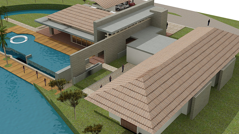 House Architectural Plans Pool